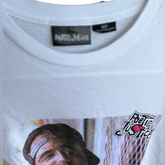 Poetic Justice Graphic T-Shirt Tupac Women’s Tee SZ Small Columbia Pictures,Rap - Picture 2 of 12